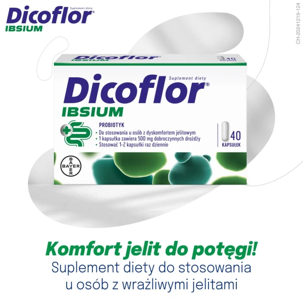 Dicoflor Ibsium, 40 kapsułek