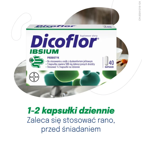 Dicoflor Ibsium, 40 kapsułek
