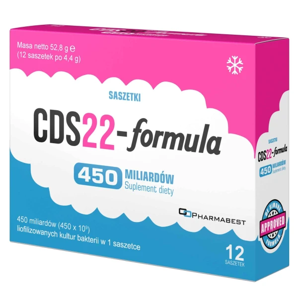 CDS22-Formula 450 miliardów (dawniej Vivomixx), proszek do sporządzania zawiesiny doustnej, 12 saszetek