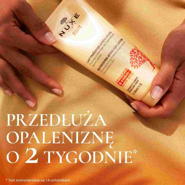 Zestaw Nuxe Sun, brązujący olejek do opalania, w sprayu, SPF 30, 150 ml + balsam po opalaniu, 100 ml
