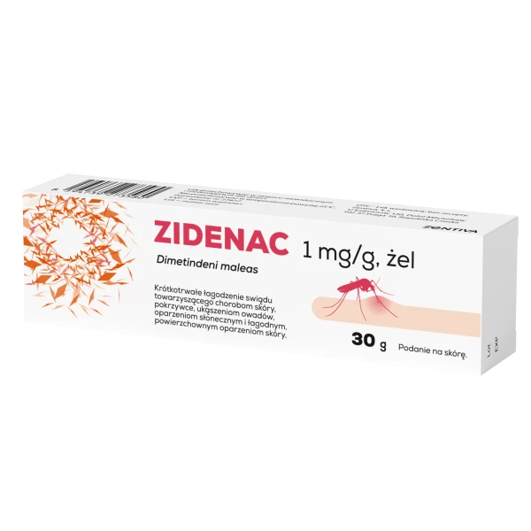Zidenac 1 mg/ g,  żel, 30 g