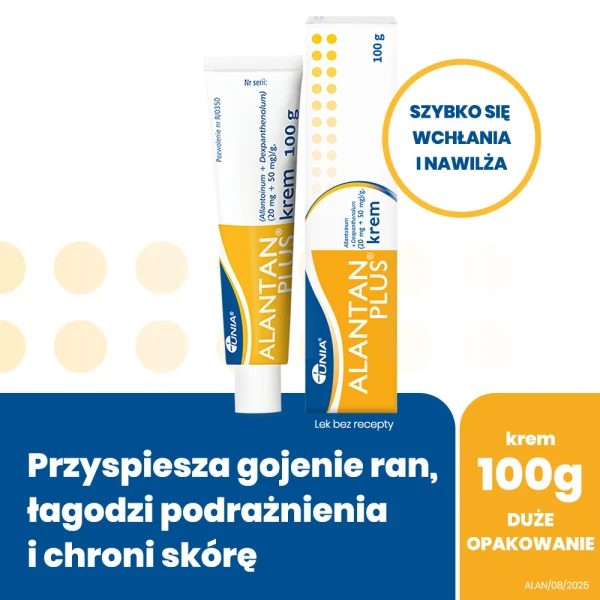 Alantan Plus (20 mg+50 mg)/g, krem, 100 g