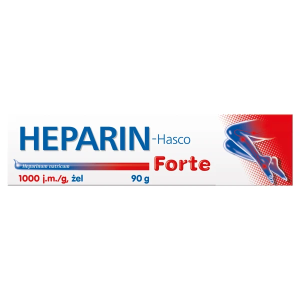 Heparin-Hasco Forte 1000 j.m./ g, żel, 90 g
