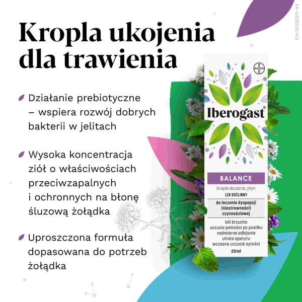 Iberogast Balance, krople, 20 ml