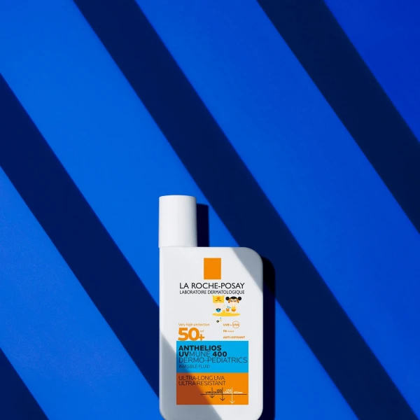 La Roche-Posay Anthelios UVMune 400 Dermo-Pediatrics, fluid ochronny do twarzy dla dzieci, SPF 50+, 50 ml