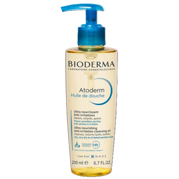 Zestaw Bioderma Codzienna Ochrona dla Twojego Dziecka, spray, od 12 miesiąca, SPF 50+, 200 ml + olejek od kąpieli, 200 ml