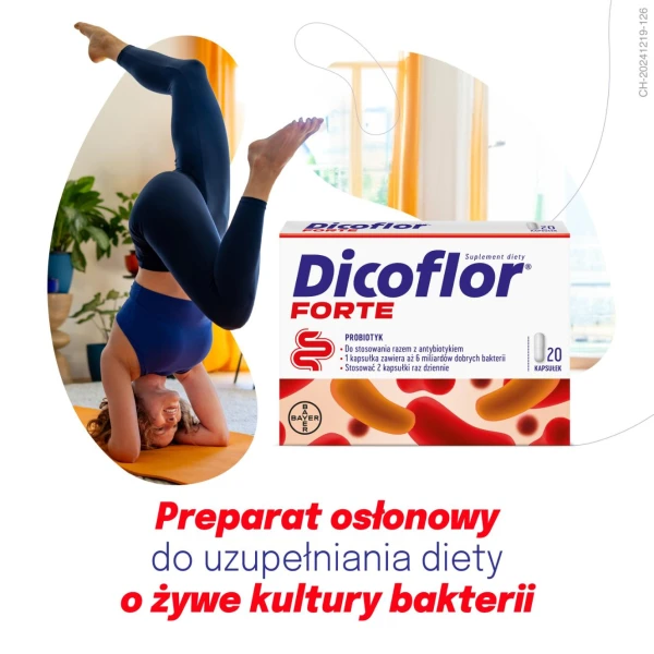 Dicoflor Forte 20 kaps.