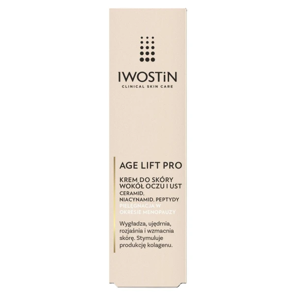 Iwostin Age Lift Pro, krem do skóry wokół oczu i ust, 15 ml
