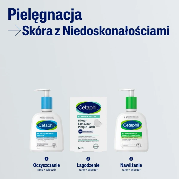 Cetaphil Blemish Prone, plastry na wypryski, 24 sztuki