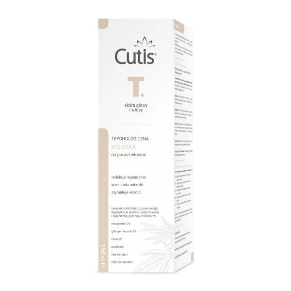 Cutis T Trychologiczna wcierka na porost włosów,150 ml