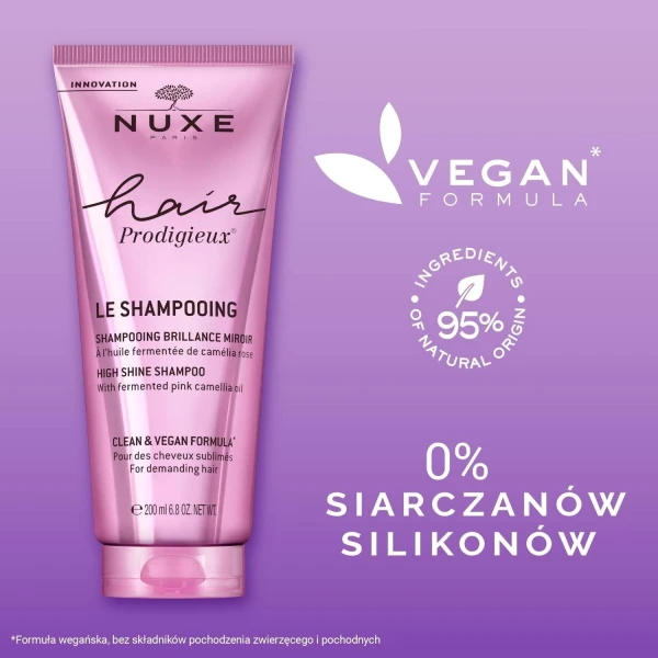 Zestaw Nuxe Huile Prodigieuse® Or, suchy olejek ze złotymi drobinkami 100 ml + szampon, 30 ml + olejek pod prysznic, 100 ml