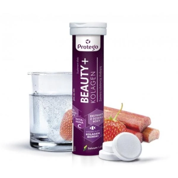 Protego Beauty+ Kolagen, 20 tabletek musujących