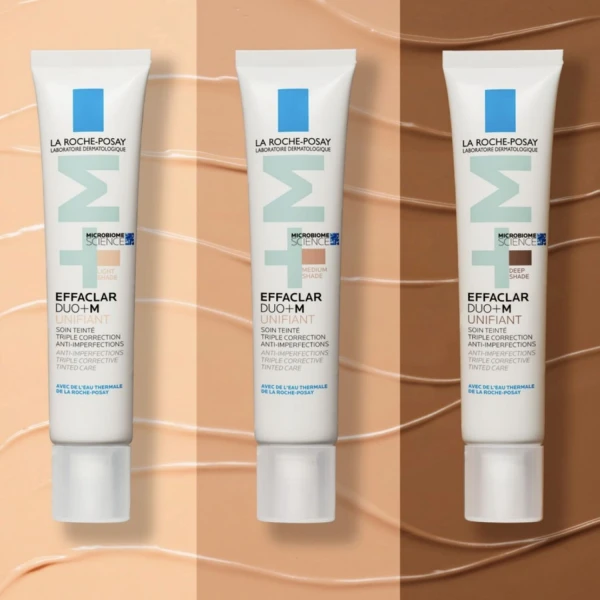 La Roche-Posay Effaclar Duo+M Unifiant, tonujący krem zwalczający niedoskonałości, odcień jasny, 40 ml