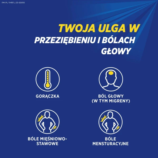 Theraflu Complete 500 mg + 65 mg, 12 tabletek powlekanych
