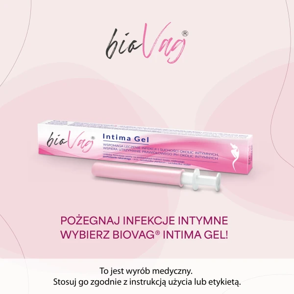 bioVag Intima Gel, kremo-żel z aplikatorem, 5 ml