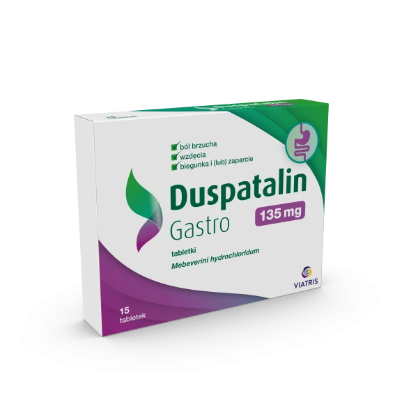 Duspatalin Gastro 135 mg, 15 tabletek