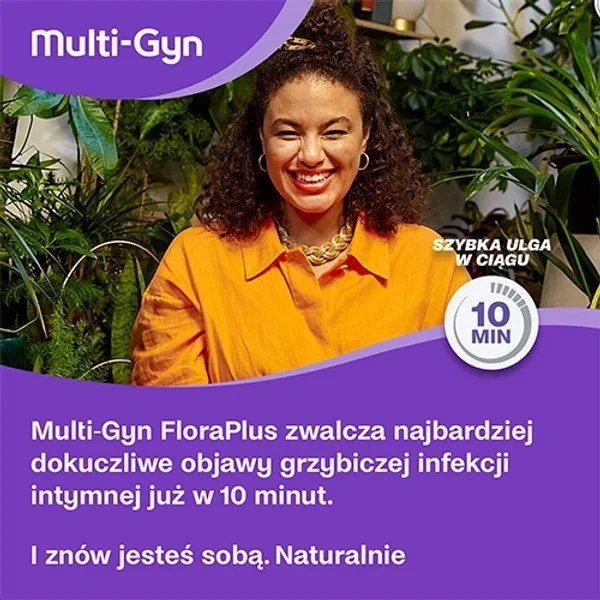 Multi-Gyn FloraPlus, żel dopochwowy, 5 ml x 5 aplikatorów