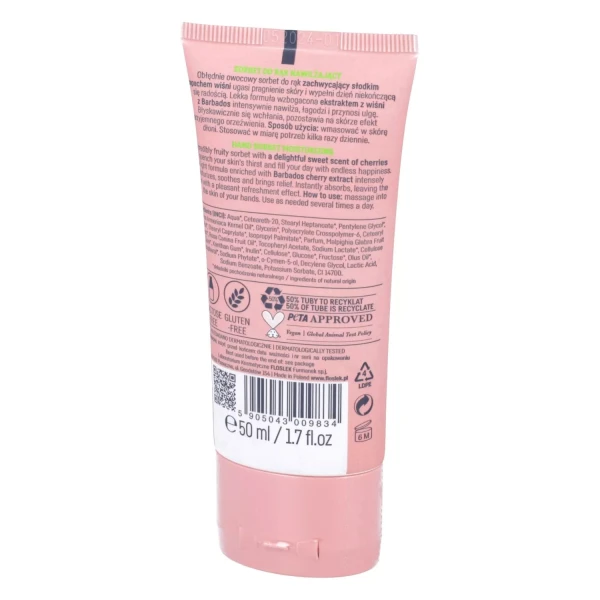 Flos-lek So Fruity czerwone owoce, sorbet do rąk, 50 ml
