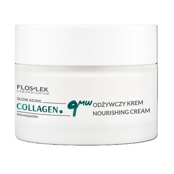 Floslek Laboratorium Collagen. 9MW, odżywczy krem do twarzy, 50 ml