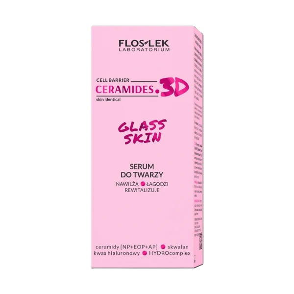 Floslek Laboratorium Ceramides 3D Glass Skin, serum do twarzy, 30 ml