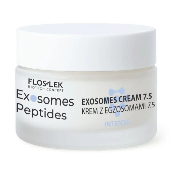 Floslek BioTech Concept Exosomes Peptides, krem do twarzy z egzosomami 7,5 Intense, zwiększający gęstość skóry, 50 ml