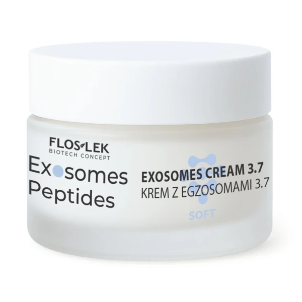 Floslek BioTech Concept Exosomes Peptides, krem do twarzy z egzosomami 3,7 Soft, spłycający zmarszczki, 50 ml
