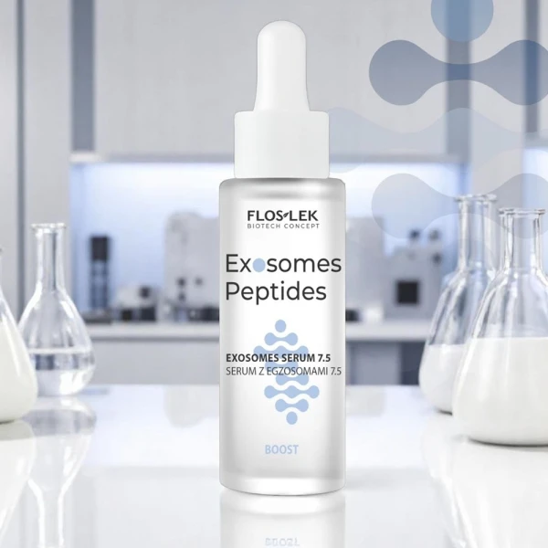 Floslek BioTech Concept Exosomes Peptides, serum do twarzy z egzosomami 7,5 Boost, ujędrniające i rewitalizujące, 30 ml