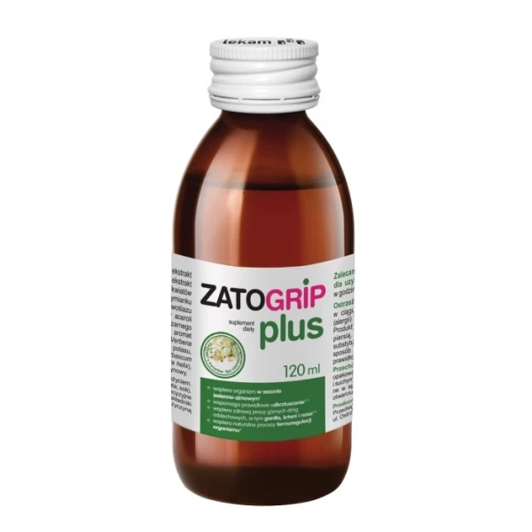 Zatogrip Plus syrop 120 ml