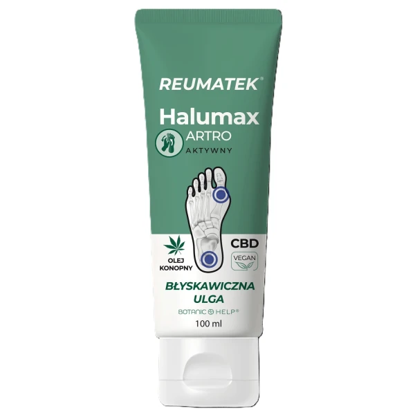 Botanic Help Reumatek Halumax Artro, maść do stóp, 100 ml