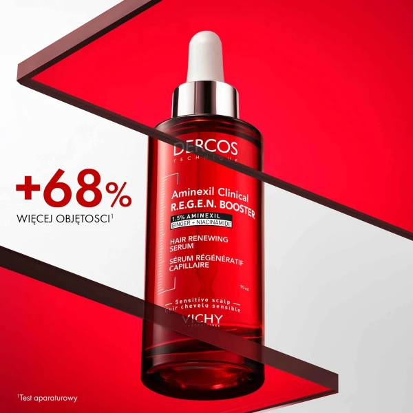 Vichy Dercos Aminexil Clinical R.E.G.E.N. Booster, serum do włosów, 90 ml