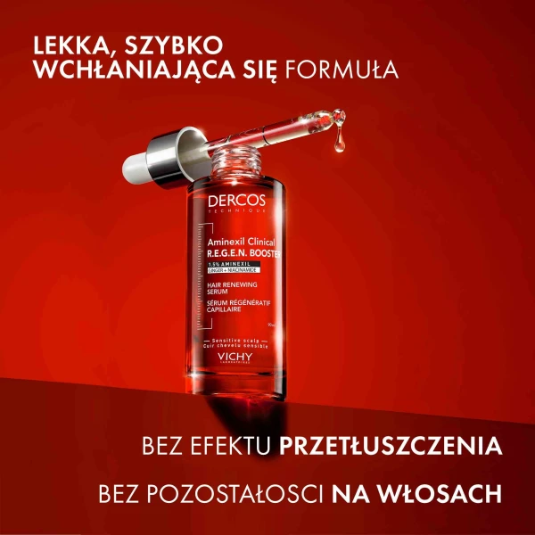 Vichy Dercos Aminexil Clinical R.E.G.E.N. Booster, serum do włosów, 90 ml