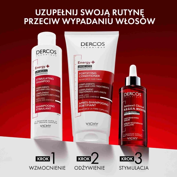Vichy Dercos Aminexil Clinical R.E.G.E.N. Booster, serum do włosów, 90 ml