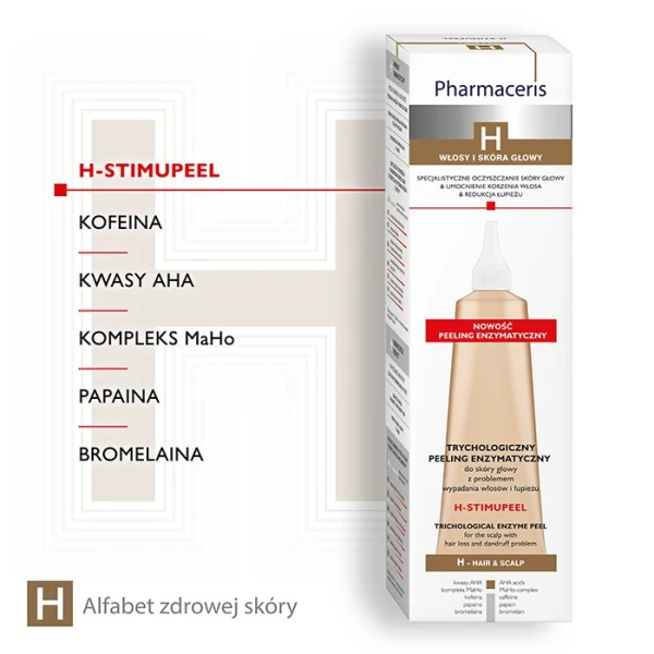 Pharmaceris H Stimupeel Peeling trychologiczny do skóry głowy, 125 ml