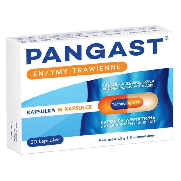 Pangast, 20 kapsułek