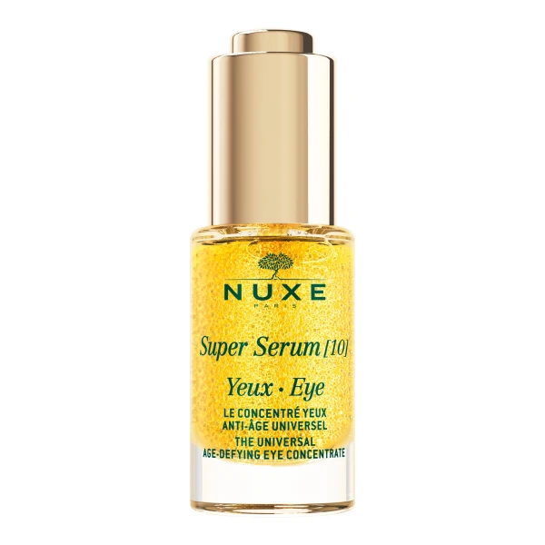 Nuxe Zestaw Super Serum [10], serum, 30 ml + serum pod oczy, 15 ml + masażer do twarzy