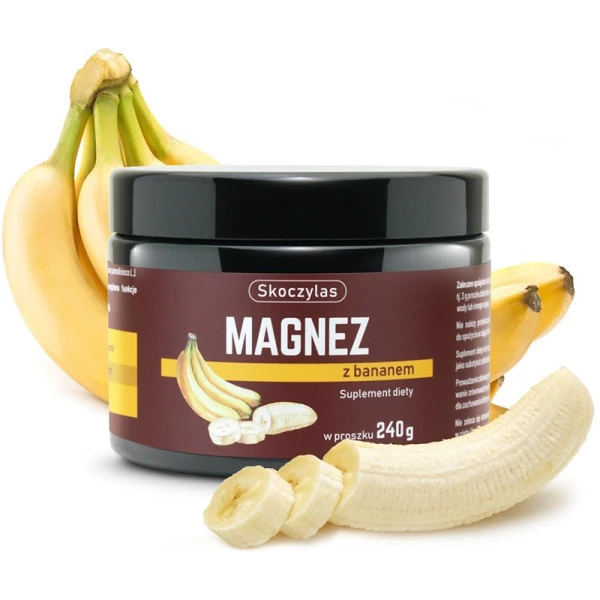 Skoczylas Magnez z Bananem, 240 g