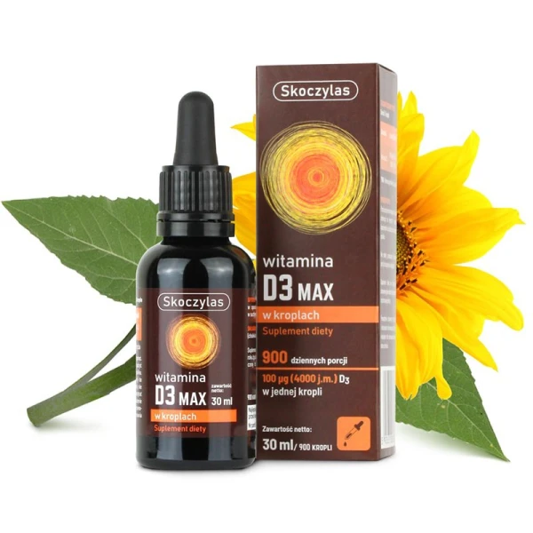 Skoczylas Witamina D3 Max, krople, 30 ml