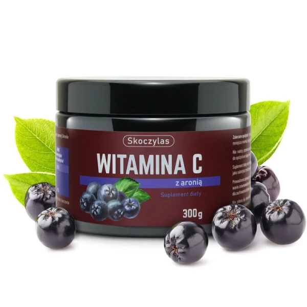 Skoczylas Witamina C z aronią, proszek, 300 g