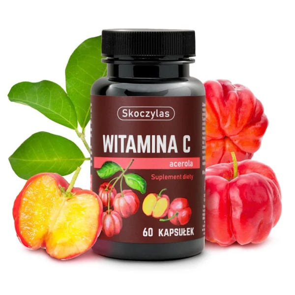 Skoczylas Witamina C Acerola, 60 kapsułek