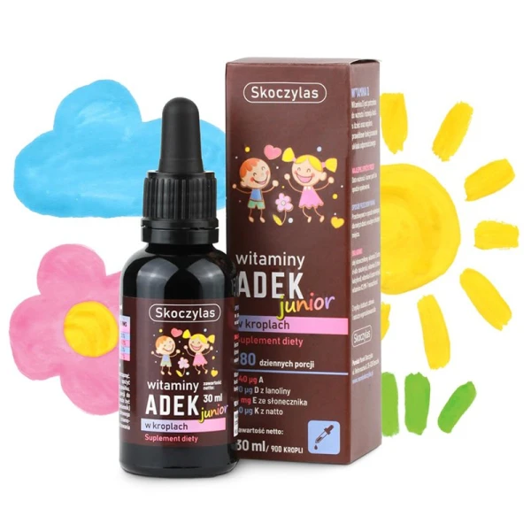 Skoczylas Witamina ADEK Junior, krople, 30 ml
