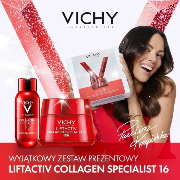 Zestaw Vichy Liftactiv Collagen Specialist 16, krem na dzień, 50 ml + serum, 30 ml
