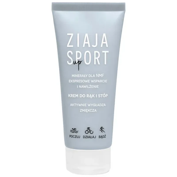 Zestaw Ziaja Sport Up, balsam do ciała i odżywka do włosów 2w1, 200 ml + szampon i żel pod prysznic 2w1, 200 ml + krem do rąk i stóp, 100 ml + antyperspirant i serum 2w1, 60 ml