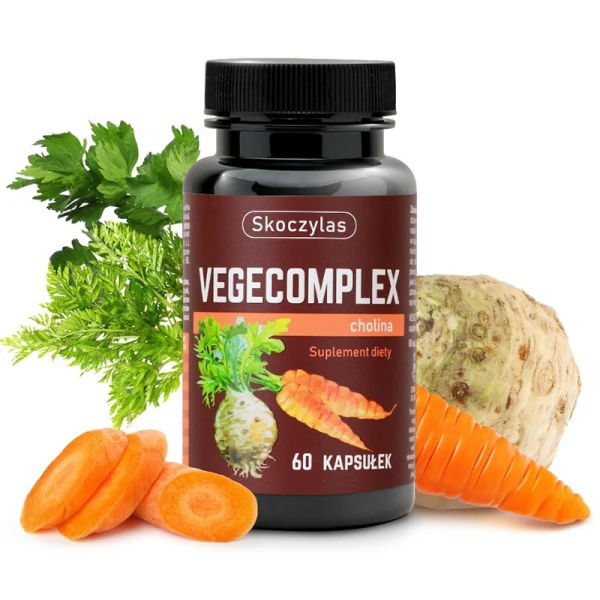 Skoczylas Vegecomplex, cholina, 60 kapsułek