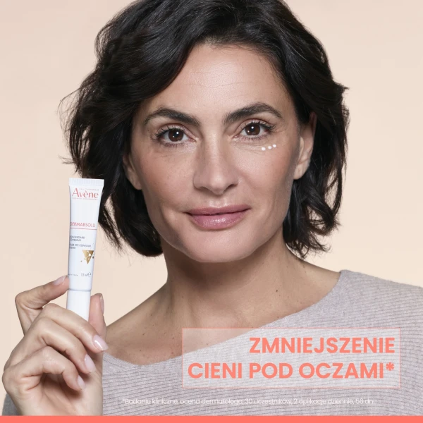 Zestaw Avene Dermabsolu na noc, intensywnie liftingujący krem na noc, 40 ml + krem wypełniający kontur oka, 15 ml