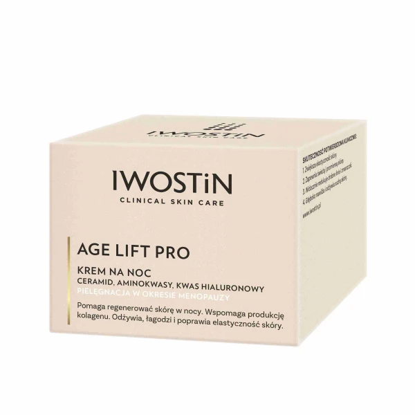 Zestaw Iwostin Age Lift Pro, krem na dzień, SPF 15, 50 ml + krem na noc, 50 ml + kosmetyczka gratis