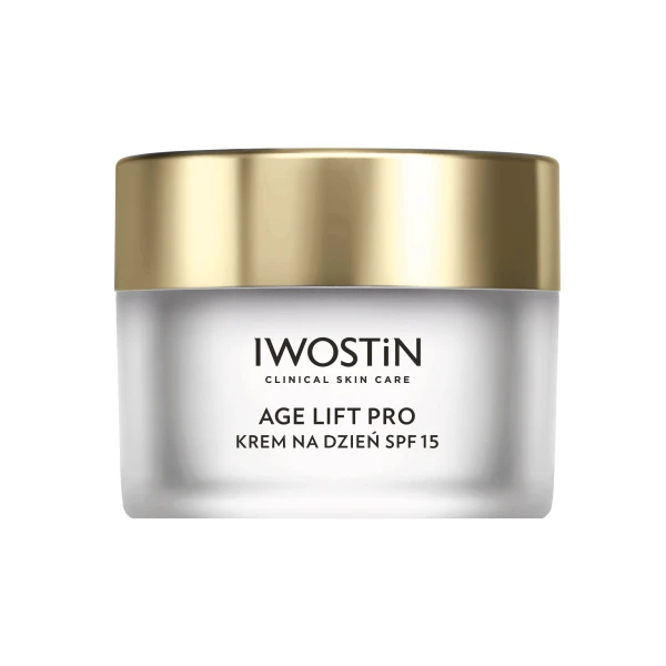 Zestaw Iwostin Age Lift Pro, krem na dzień, SPF 15, 50 ml + krem na noc, 50 ml + kosmetyczka gratis