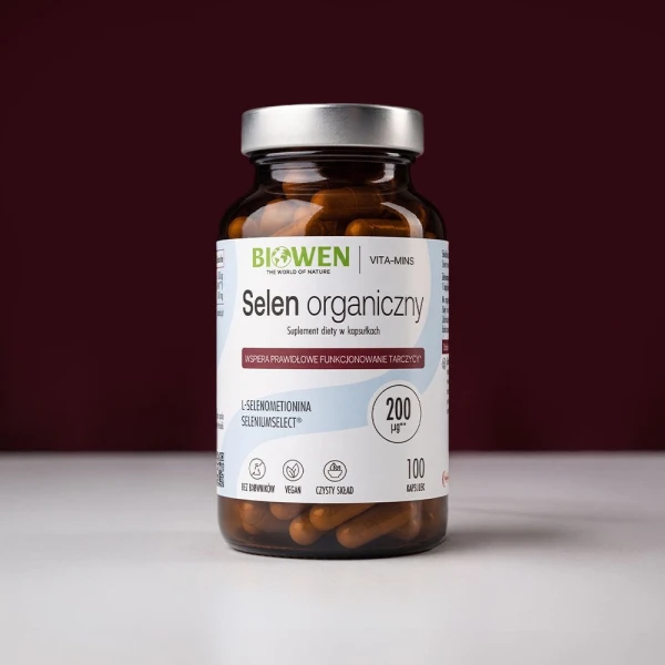 Biowen Selen organiczny, 100 kapsułek