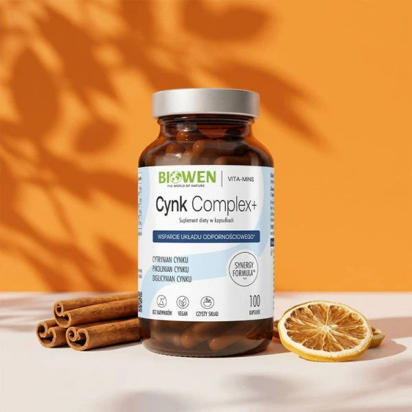 Biowen Cynk Complex+, 100 kapsułek