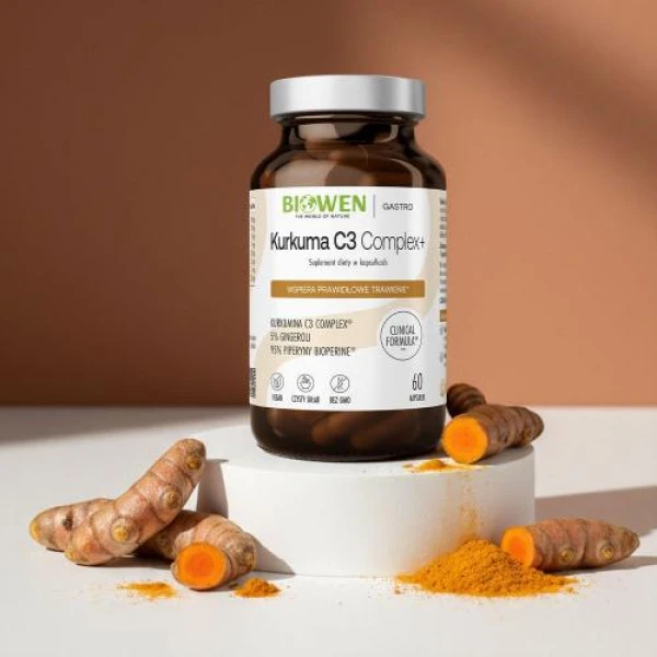 Biowen Kurkuma C3 Complex+, 60 kapsułek