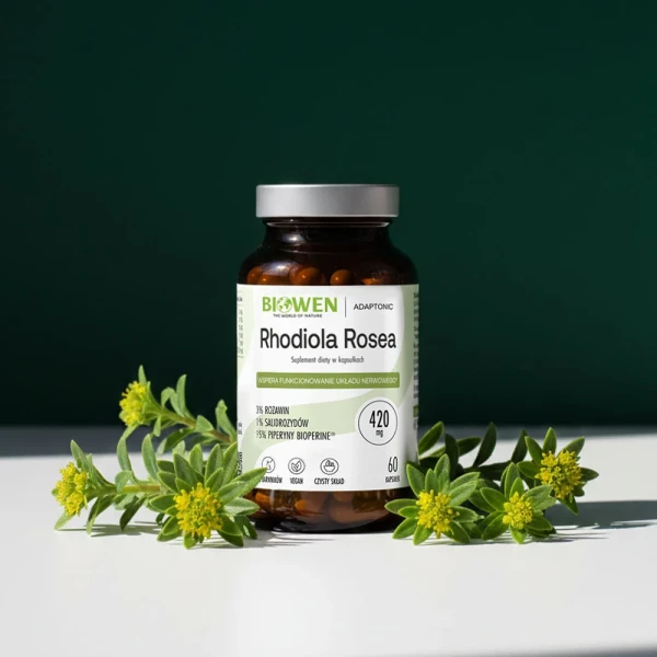 Biowen Rhodiola Rosea, 60 kapsułek